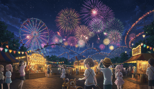 西武園ゆうえんち花火2025の見える場所は？日程や時間についても