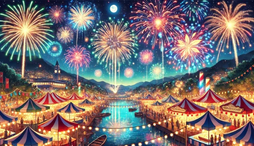 中村公園夏まつり花火2025の屋台の出店はある？日程や駐車場についても