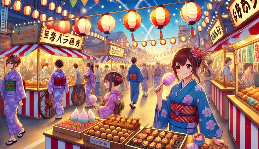 川越百万灯夏まつり2025屋台の出店はある？見どころや混雑状況についても
